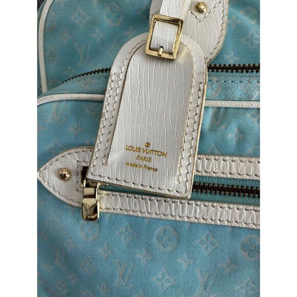 LV Monogram Mini Lin Sac Arange Diaper Bag Authentic Vintage - Picture 3 of 5